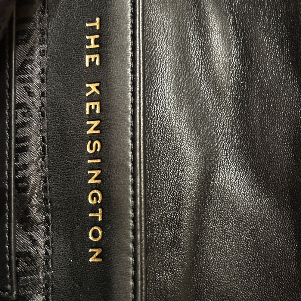 Kurt Geiger (The Kensington)Studded Black and Gold Chain Shoulder Bag - Picture 2 of 5
